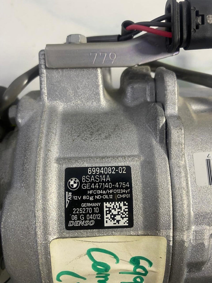 2019-2021 BMW 330i AC Compressor 6994082 for BMW 3 Series 330i, X3 M40i G01, X4