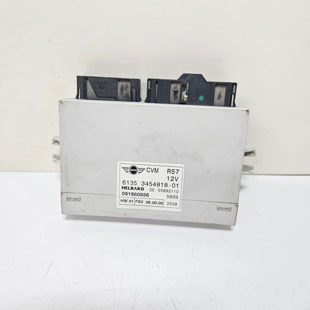 2007-2015 Mini Cooper S R57 Convertible Roof Control Module 3454818
