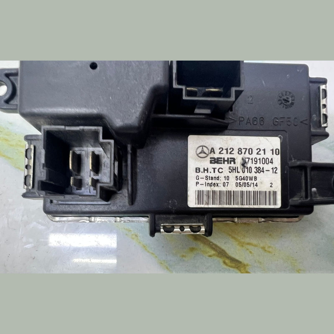 2012-2015 Mercedes-Benz C250 Blower Motor Regulator A2128702110 C350, C300,