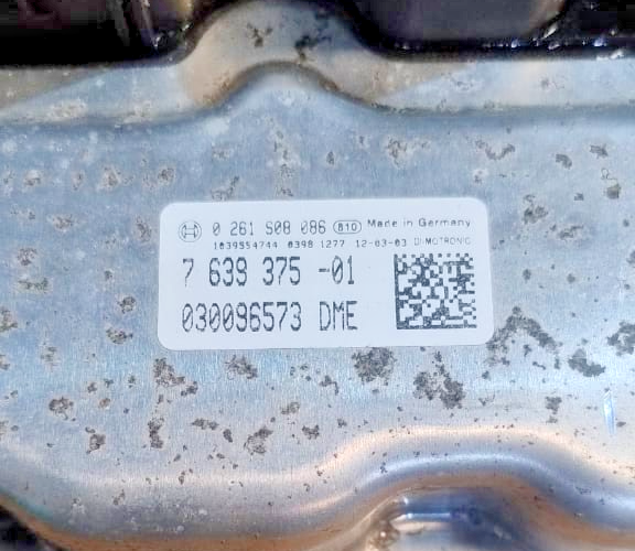 BMW X1 E84 Z4 E89 N20 ENGINE CONTROL ECU UNIT COMPLETE KIT DME + KEY  - 7639375
