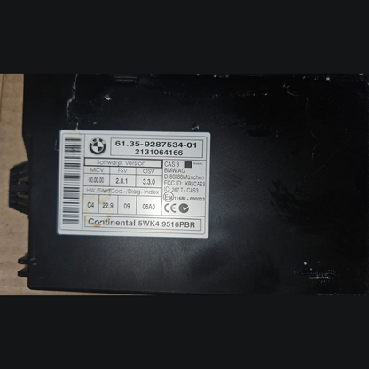 ECU SET BMW X1 E84 lci 8610678 2013 TURBO ENGINE AUTO KM 096752