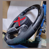 Neues Carbon M-Sportlenkrad mit oben liegender LED-Schaltanzeige für F30, F25, F36 (Nachrüstprodukt)