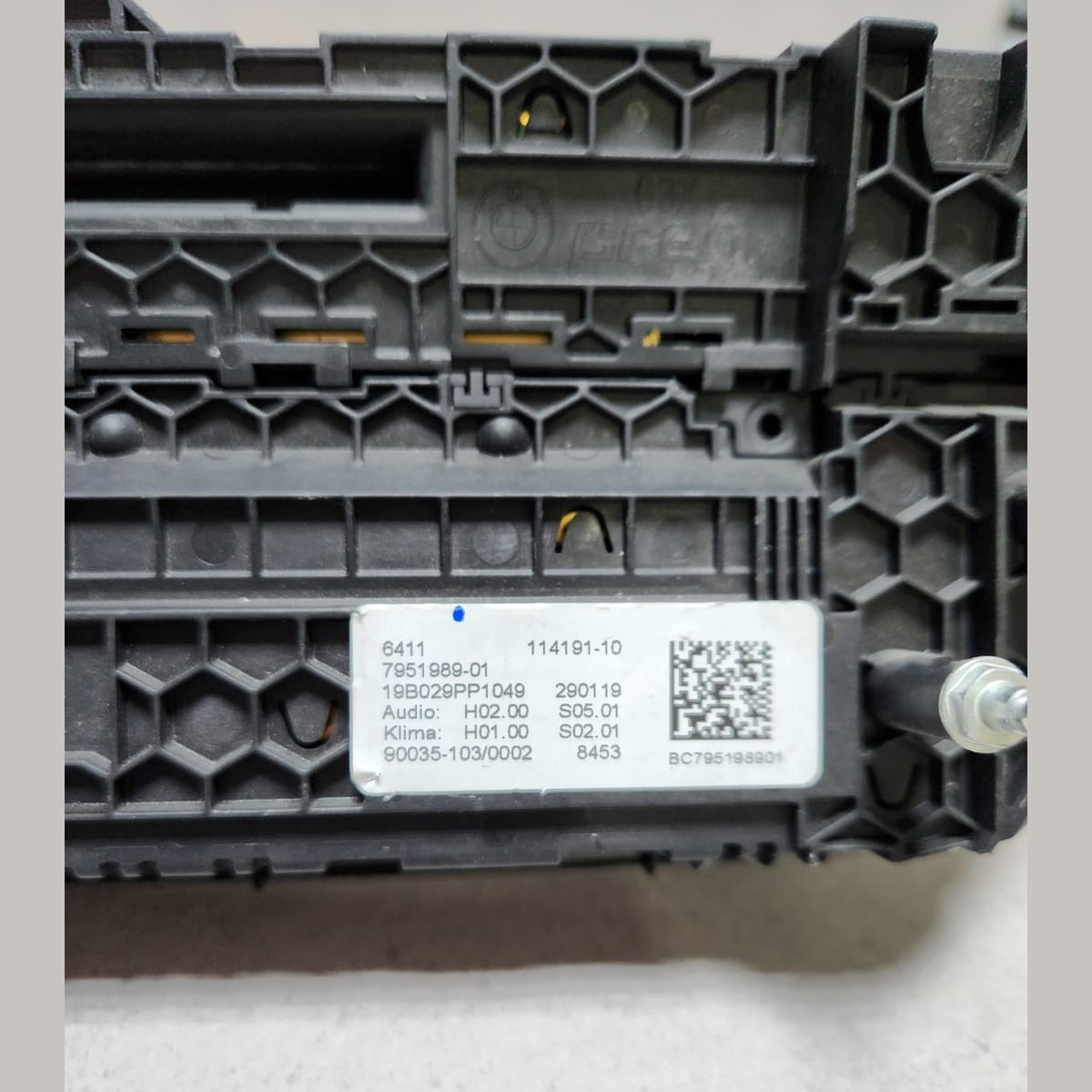 2018-2023 BMW X3 Climate Control Unit 7951989