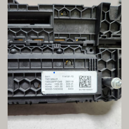 2018-2023 BMW X3 Climate Control Unit 7951989