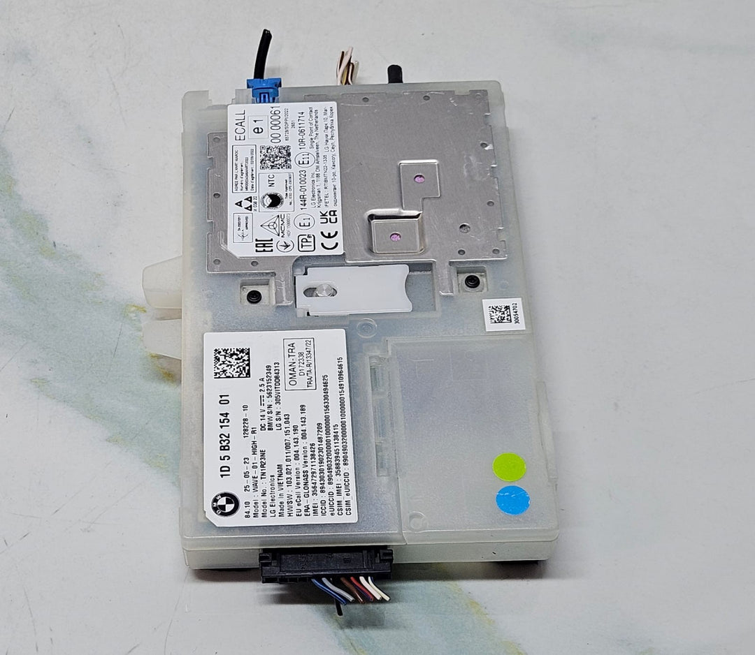 BMW X6 G06 TELEMATICS ANTENA CONTROL MODULE ECU 5B32154 OEM