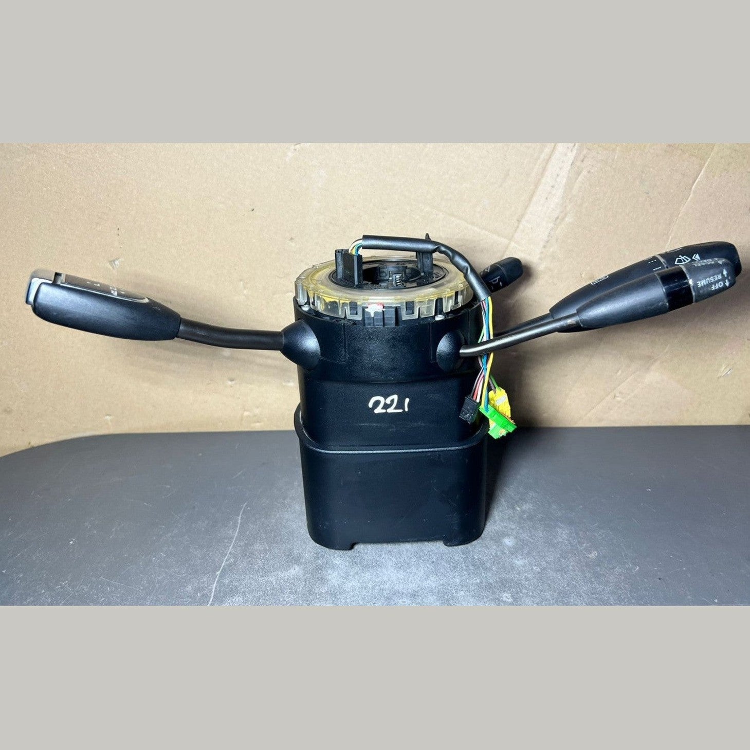 07-13 Mercedes W221 Steering Column Control Switches Assembly A221 5405962 OEM