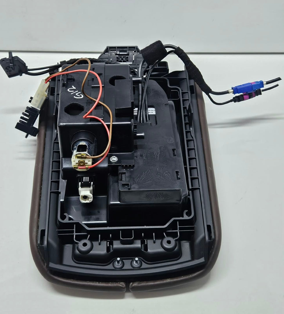 9301761-BMW G11 G12 740 Li RHD Tunnel Storage Compartment Console Arm Rest OEM