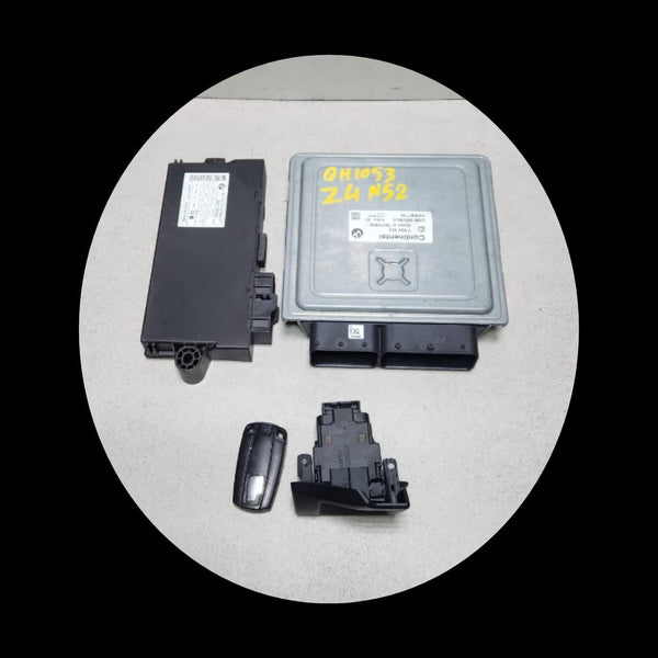 2007-2010 BMW 328i E70 Z4 N52 Engine Control Module DME ECU SET 7594483 OEM