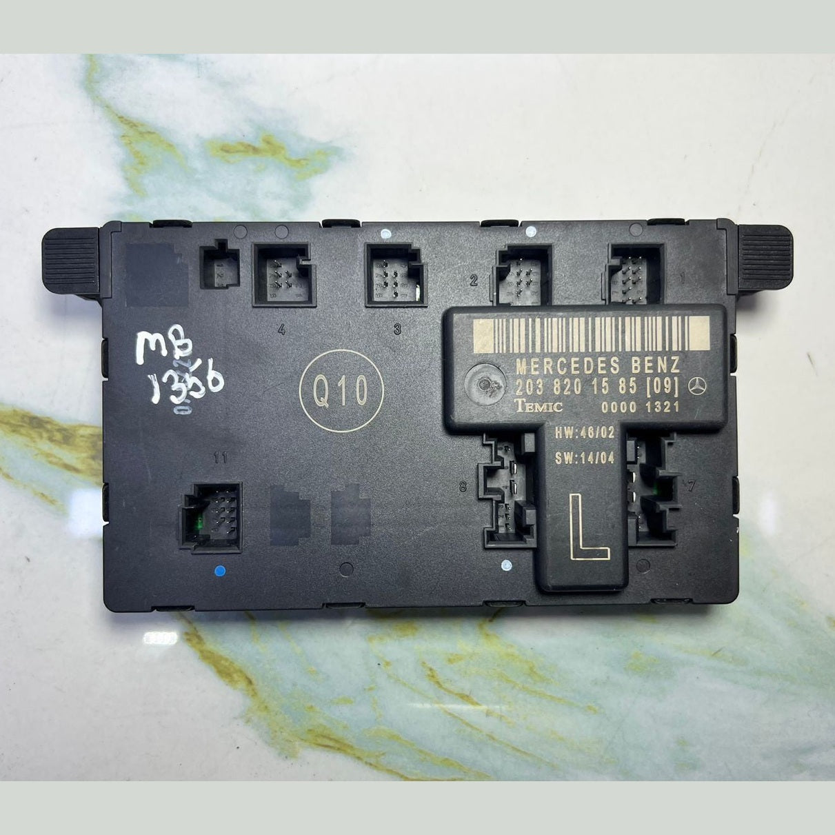 Genuine 02-07 Mercedes-Benz C230 Front Left Door Control Module 2038201585 W203 