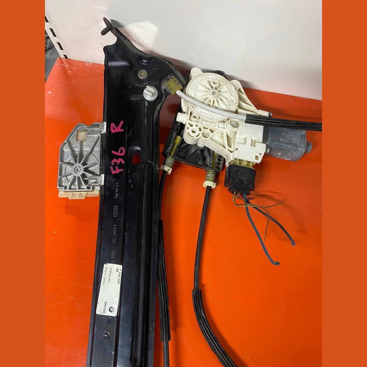 2015-2016 BMW 428i Gran Coupe Window Regulator 7326328