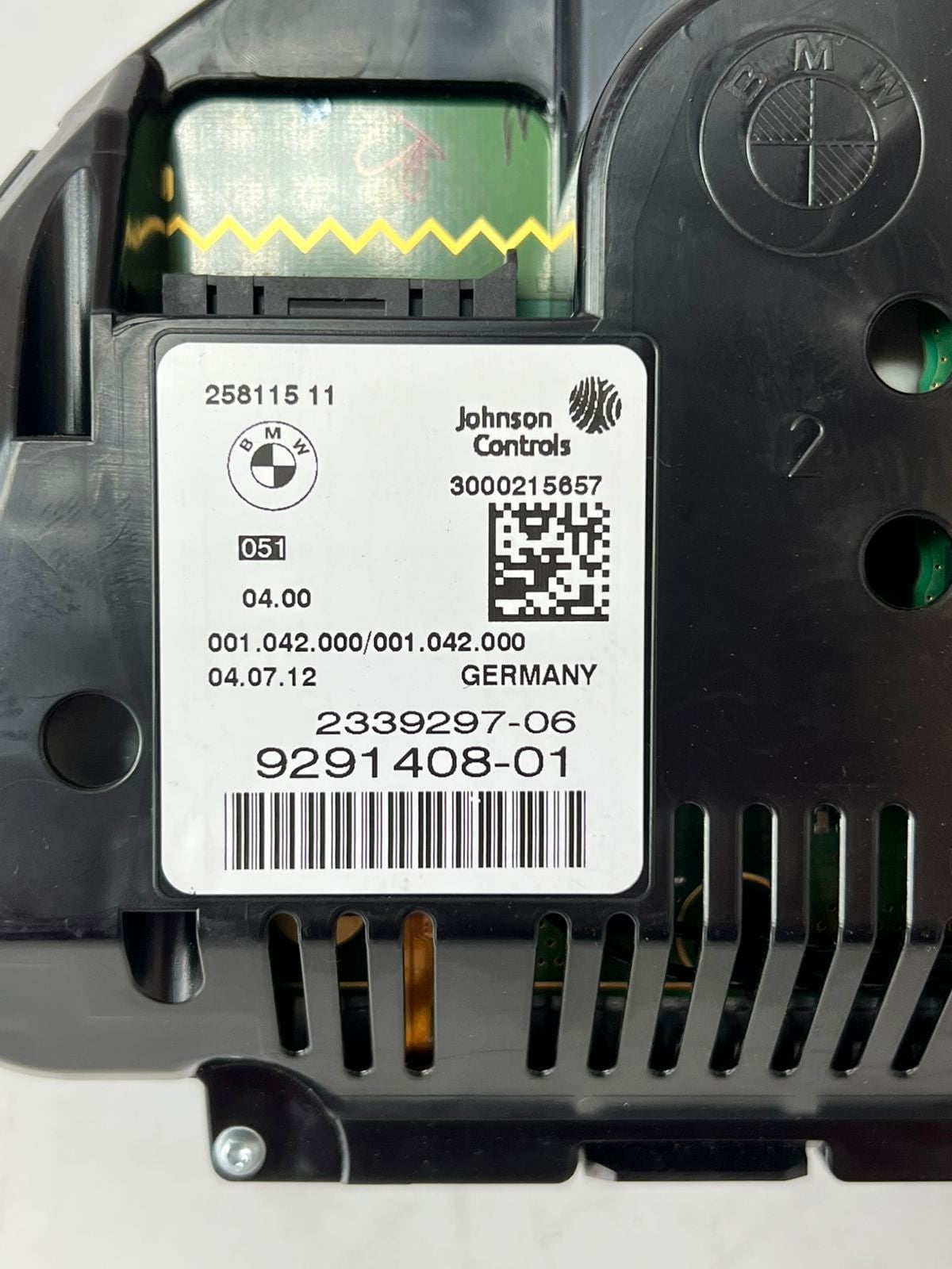 2013BMW F10 F11 F25 X3 E-SERIES INSTRUMENT CLUSTER (KM/H) P/N 9291408-01