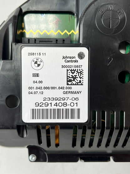 2013BMW F10 F11 F25 X3 E-SERIES INSTRUMENT CLUSTER (KM/H) P/N 9291408-01