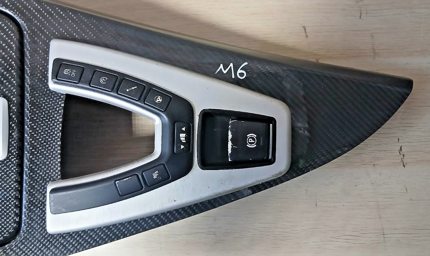 BMW M6 Gran Coupe F13 RHD Center Console Trim Panel OEM 9197227 8052364 7846618