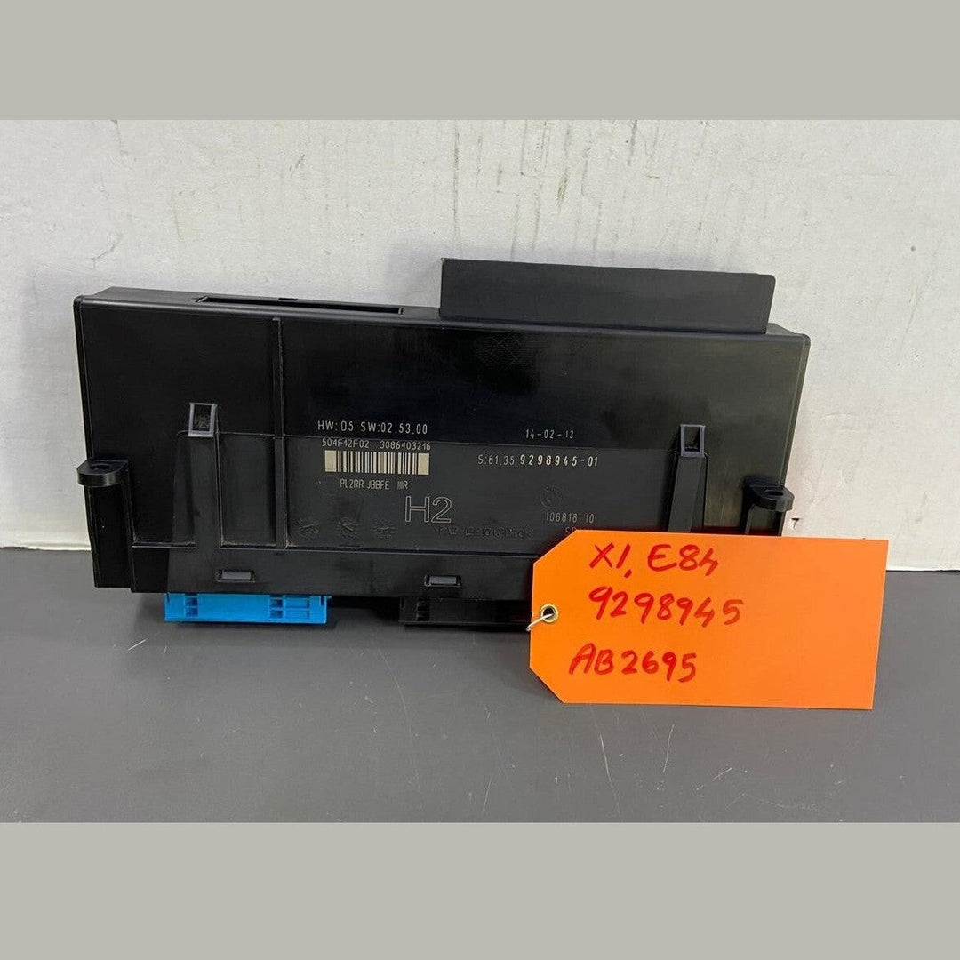 OEM BMW X1 E84 ECU Body Control Module Junction Box H2 PL2RR JBBFE IIIR 9298945
