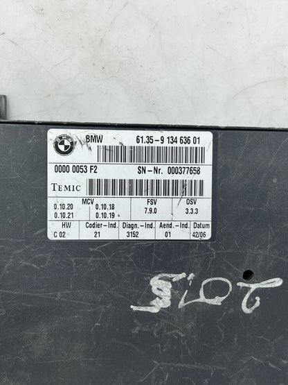 2006 BMW 750i 7' E65 E66 745D Rear Seat Control Module 9134636 OEM
