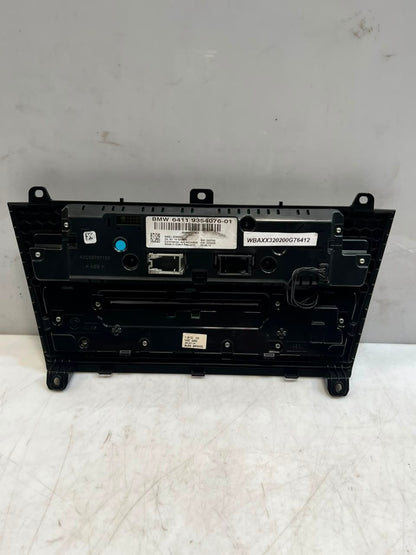2010-2017 BMW X3 F25 and X4 F26 Climate Control SWITCH Panel 9354076 OEM