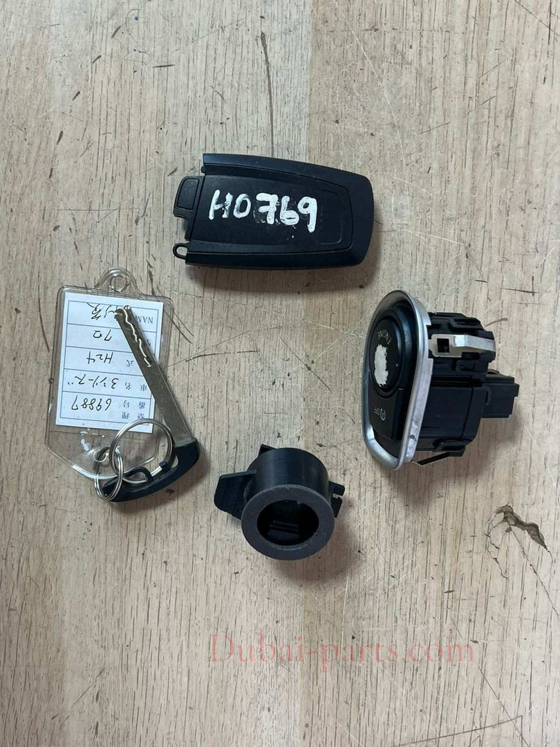 2012 BMW 320I N47D F30 Engine Control Unit COMPLETE SET DDE + FEM + 1KEY 8570932