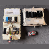 BMW 1 F20 VOR-FACELIFT 118i N13B16A MOTORSTEUERGERÄT ECU SCHLÜSSELSATZ - 8610484