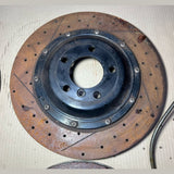 Mercedes-Benz E63 W212 E-Class Front \ Rear Brembo Red Calipers & Brake Discs