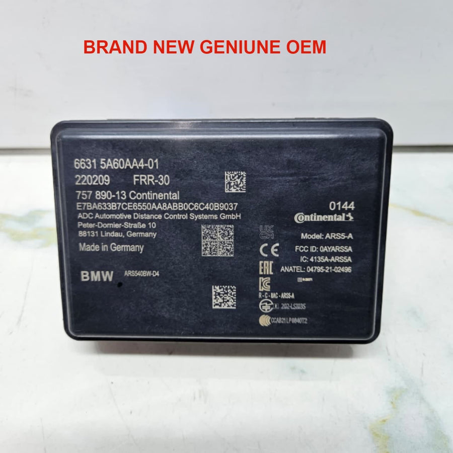 Genuine BMW X1 X5 Front Radar Sensor Long Range Adaptive Cruise Control 5A60AA4