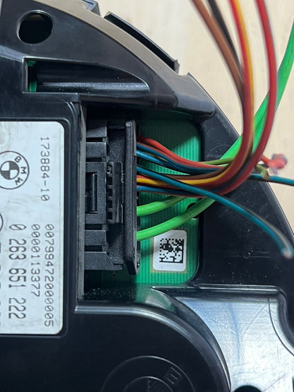 2008 BMW 740i F01 N54 EUROPE Petrol Odometer and Clocks 9201991 SPEEDOMETER