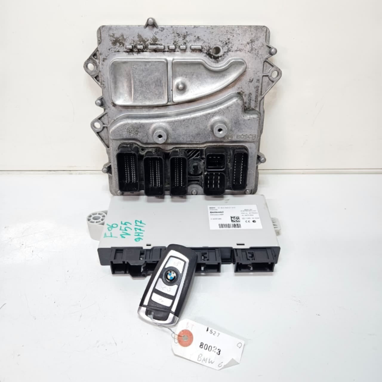 7540686-2014-2015 BMW 1-6 Series X4 X5 335i N55 Engine Control Unit DME Key Set