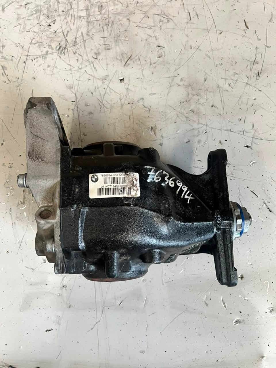 2011-2017 BMW X3 F25 Rear Differential Assembly 3.38 7636994