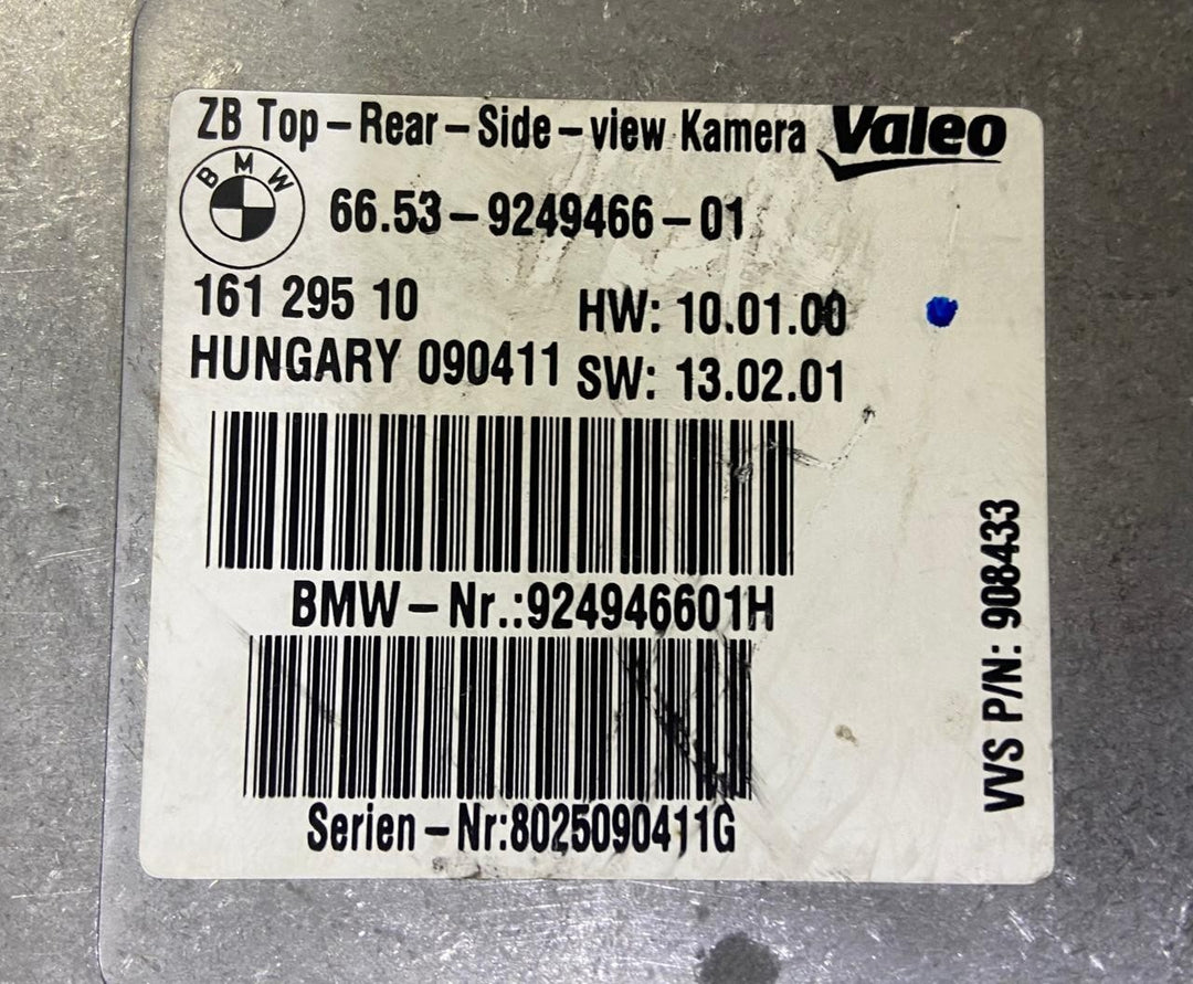 2012-2018 BMW F10 F30 F31 SURROUND VIEW CAMERA CONTROL MODULE 9249466