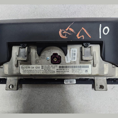 2016-2019 BMW X1 Central Information Display Screen 9387451 X1 F48