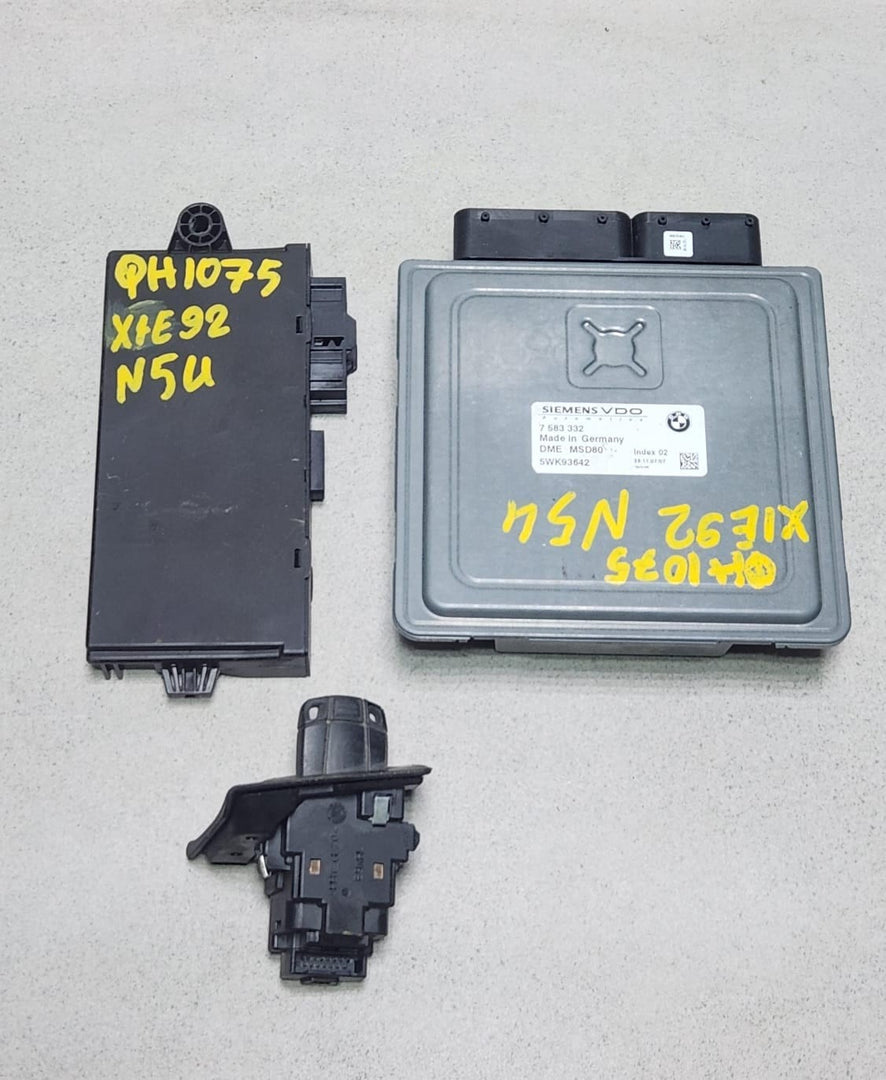 2007-2013 BMW 335i E92 N54 Engine Control Unit 7583332 535i 335i