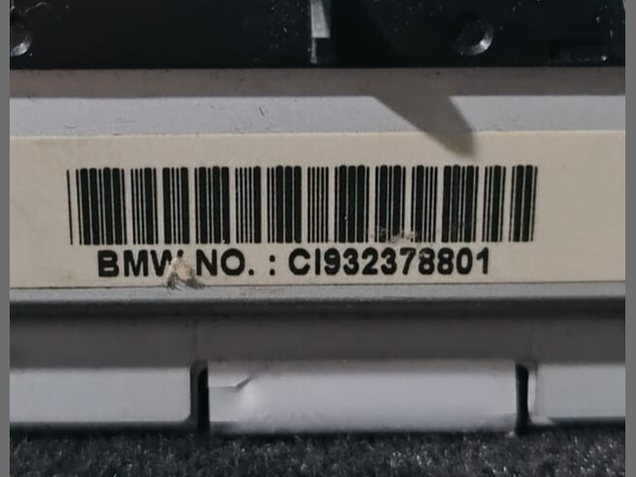 BMW X5 NAVIGATION SYSTEM HEAD UNIT MULTIMEDIA  STEREO RECEIVER - 9323788