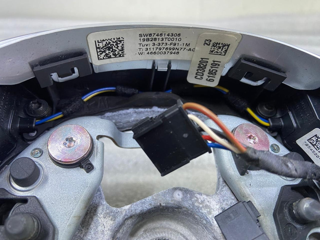 OEM BMW M8 F91 F92 F93 Leather Steering Wheel Leather M-SPORT 8746143 Original