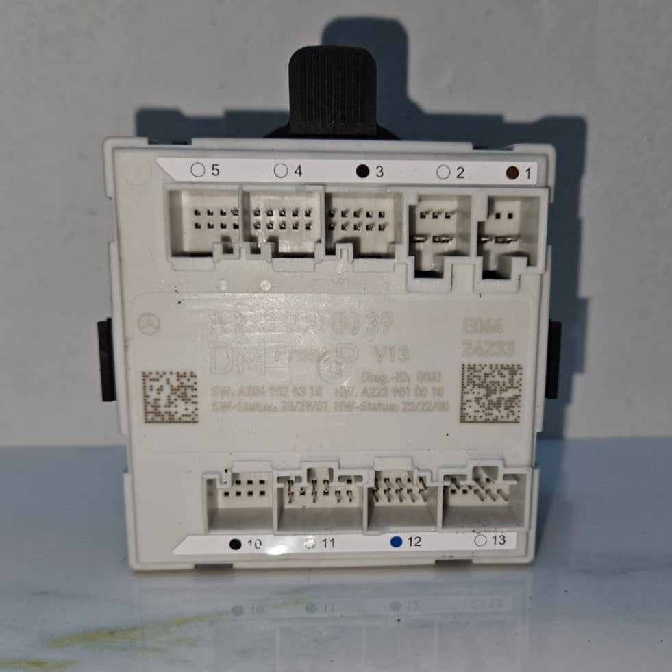 Mercedes W206 C-Class Front Driver Side Door Control Module A223 9009738 OEM RHD