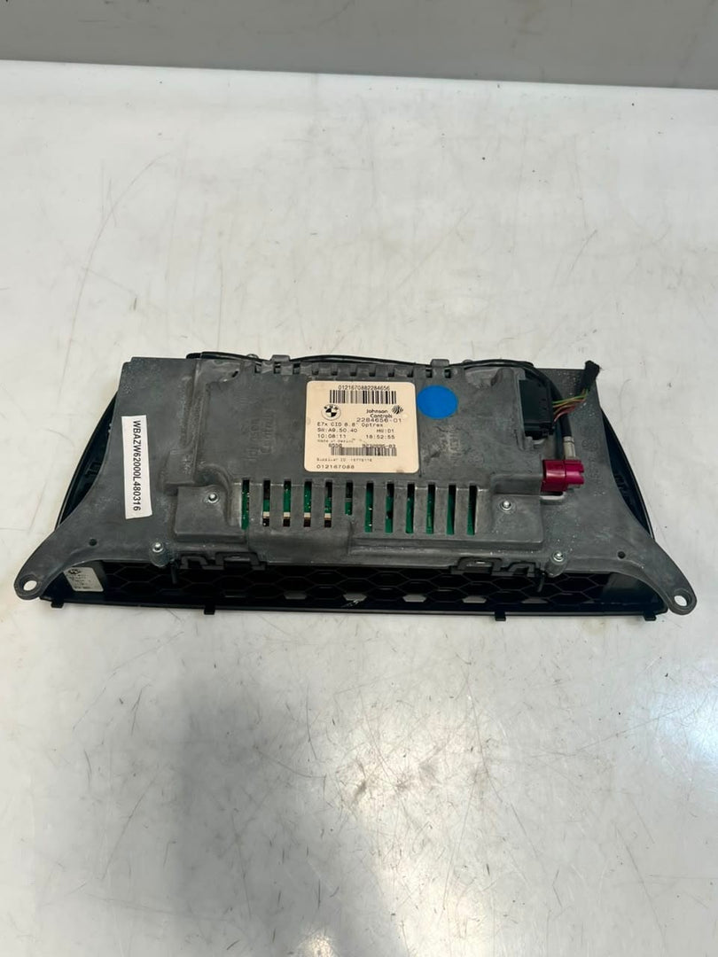 2012 BMW X5 and X6 E70 E71 Infotainment 8.8" NAVI Display Screen 2284656 OEM