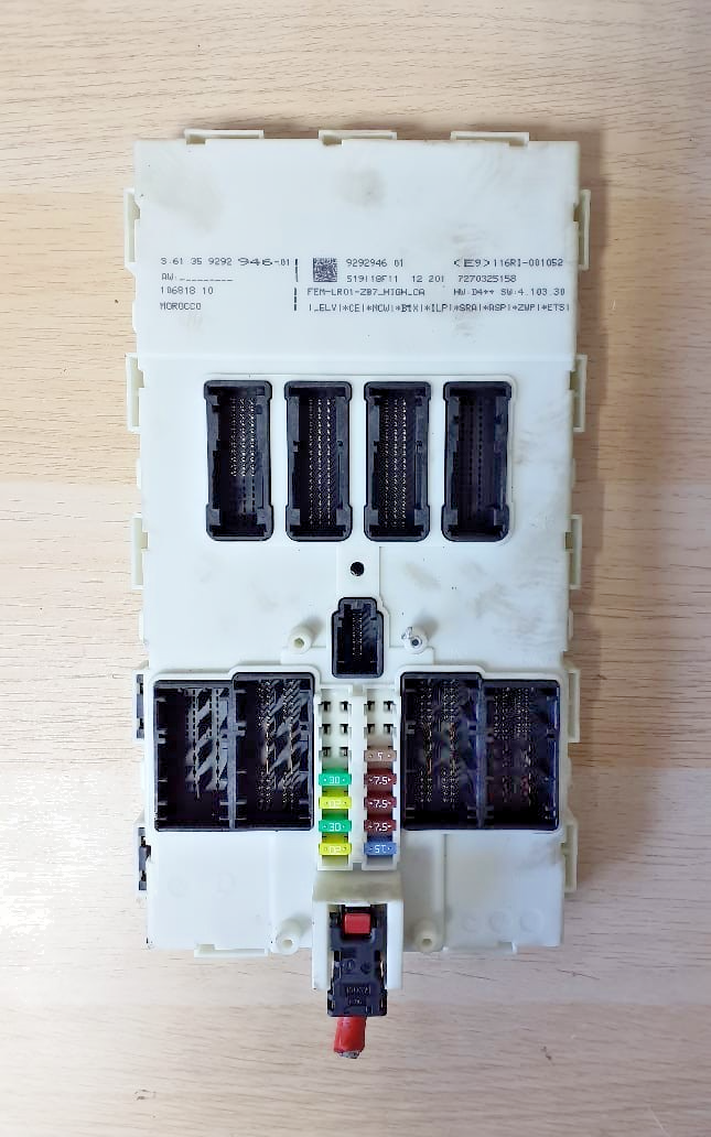 BMW F30 320i N20 ECU DME Kit FEM CAS Key OEM 8606306 Engine Control Unit