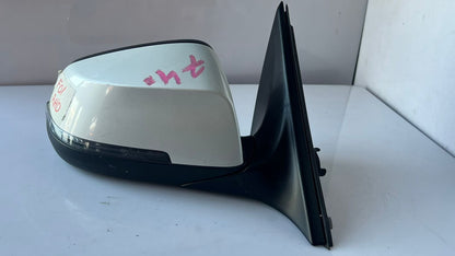 2009-2012 BMW 740i Door Mirror WHITE RHD RIGHT SIDE 021016 OEM