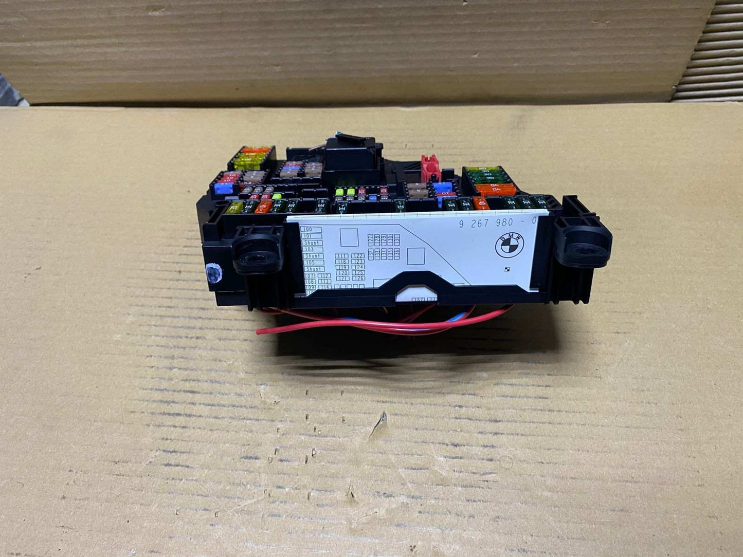2013 BMW 750i Rear Power Distribution Fuse Box 9264924 F02