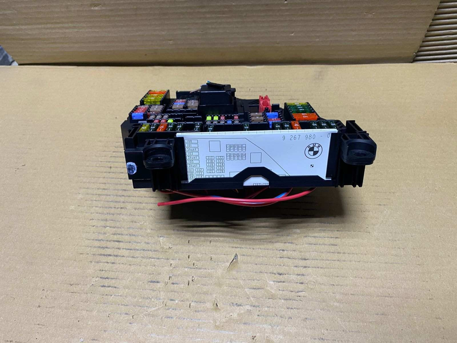 2013 BMW 750i Rear Power Distribution Fuse Box 9264924 F02