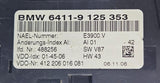 2003-2009 BMW Z4 E85 E86 Automatic Air Conditioning Control 9125353 OEM