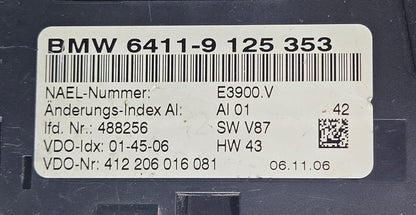 2003-2009 BMW Z4 E85 E86 Automatic Air Conditioning Control 9125353 OEM