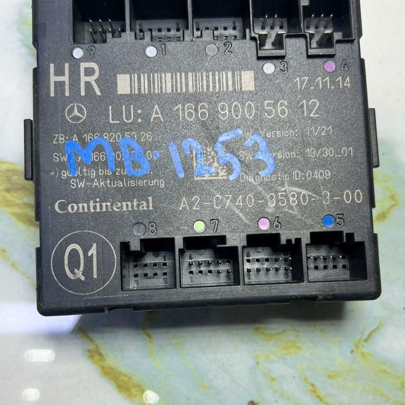2014-2016 Mercedes-Benz GL450 Door Control Module A 1669005612 GL450 and M-Class