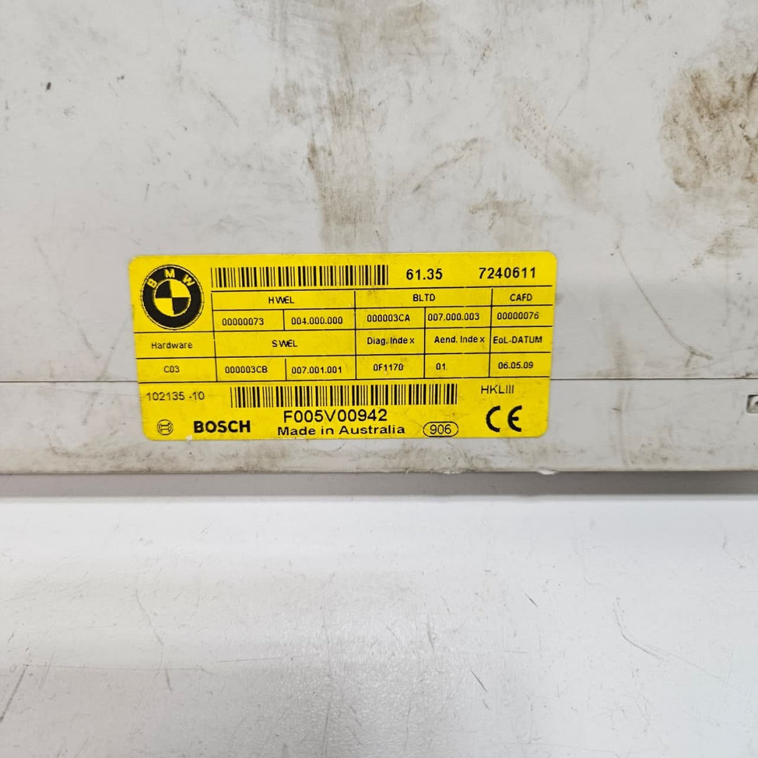 2011 BMW 7 Series F01 F02 750i 760i Tailgate Lift Control Unit 7240611