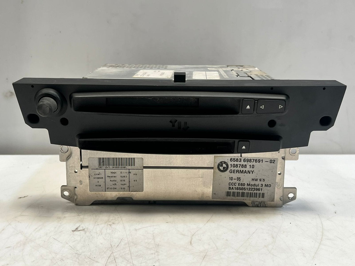 2003-2008 BMW 5 Series E60 E61 525i Ccc Module Gps Navigation 6987691 OEM