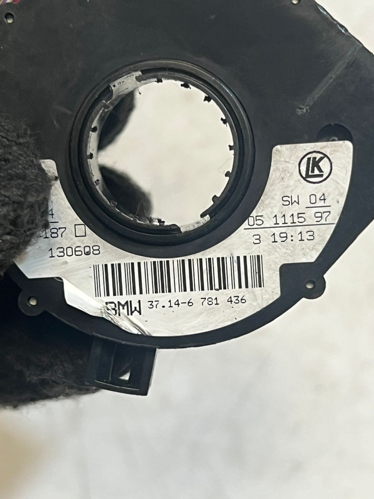 BMW Z3 X5 E53 and X3 E83 E46 E39 Steering Angle Sensor Electric 6781436 OEM