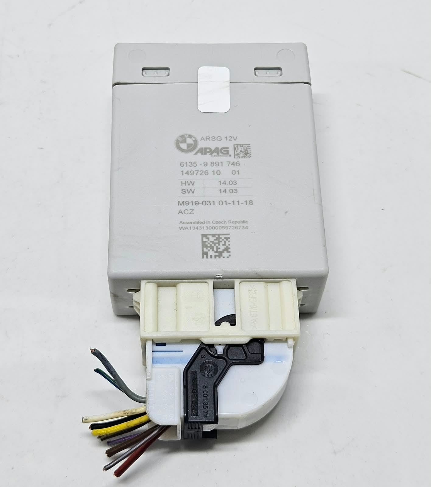  9891746-2019-2023 BMW X5 G05 RHD Roller Cover Control Module OEM