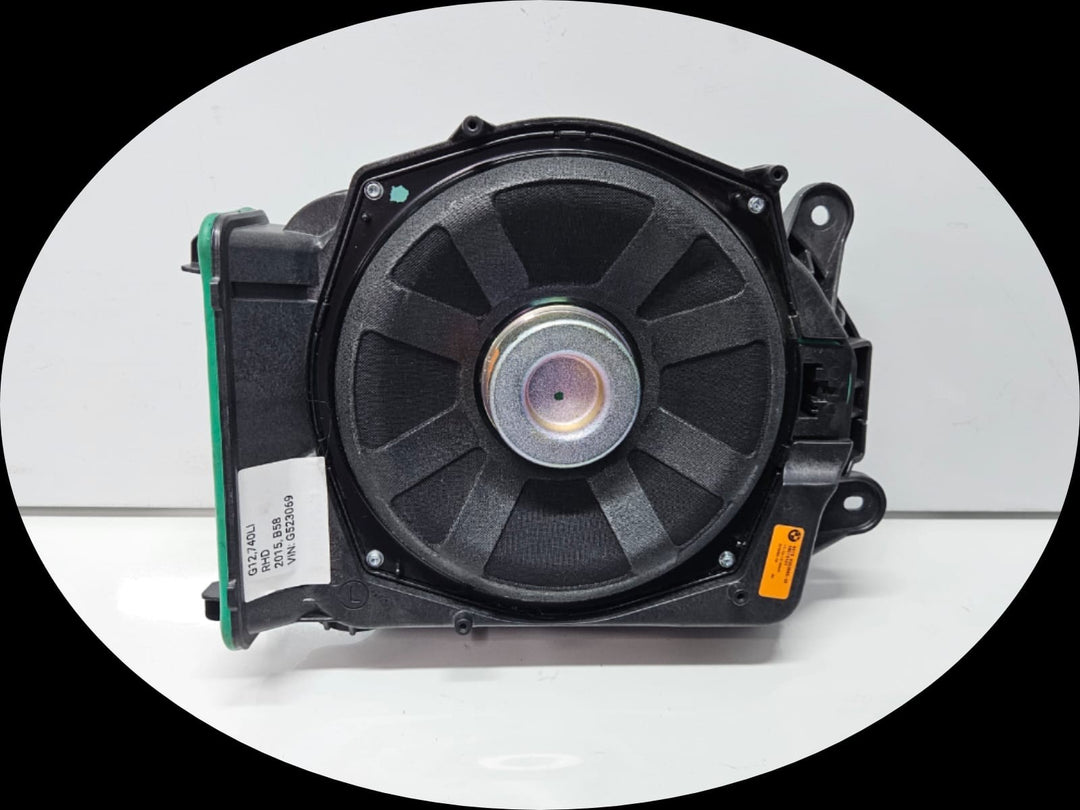 9353985-2016-2020 BMW 740i G11 G12 Subwoofer Speaker Left Side OEM