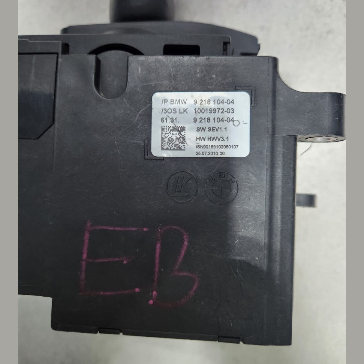 2017-2019 BMW 530i Automatic Transmission Gear Selector Lever 6825825 