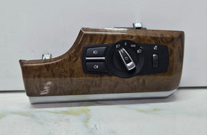 BMW 5 Series F07 F10 and F11 models Headlight Control Switch 9192744 OEM