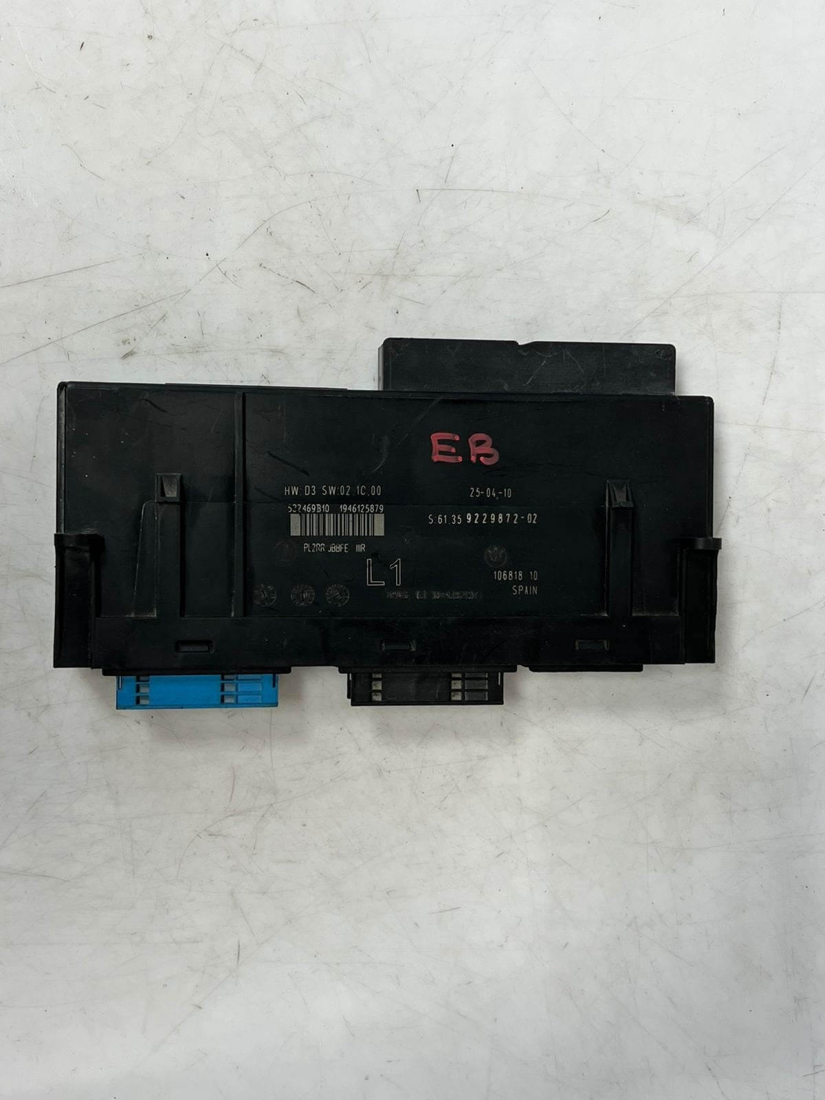 2010-2013 BMW 135i E92 M3, 1' 3' E MODEL Body Control Module BCM 9229872 OEM