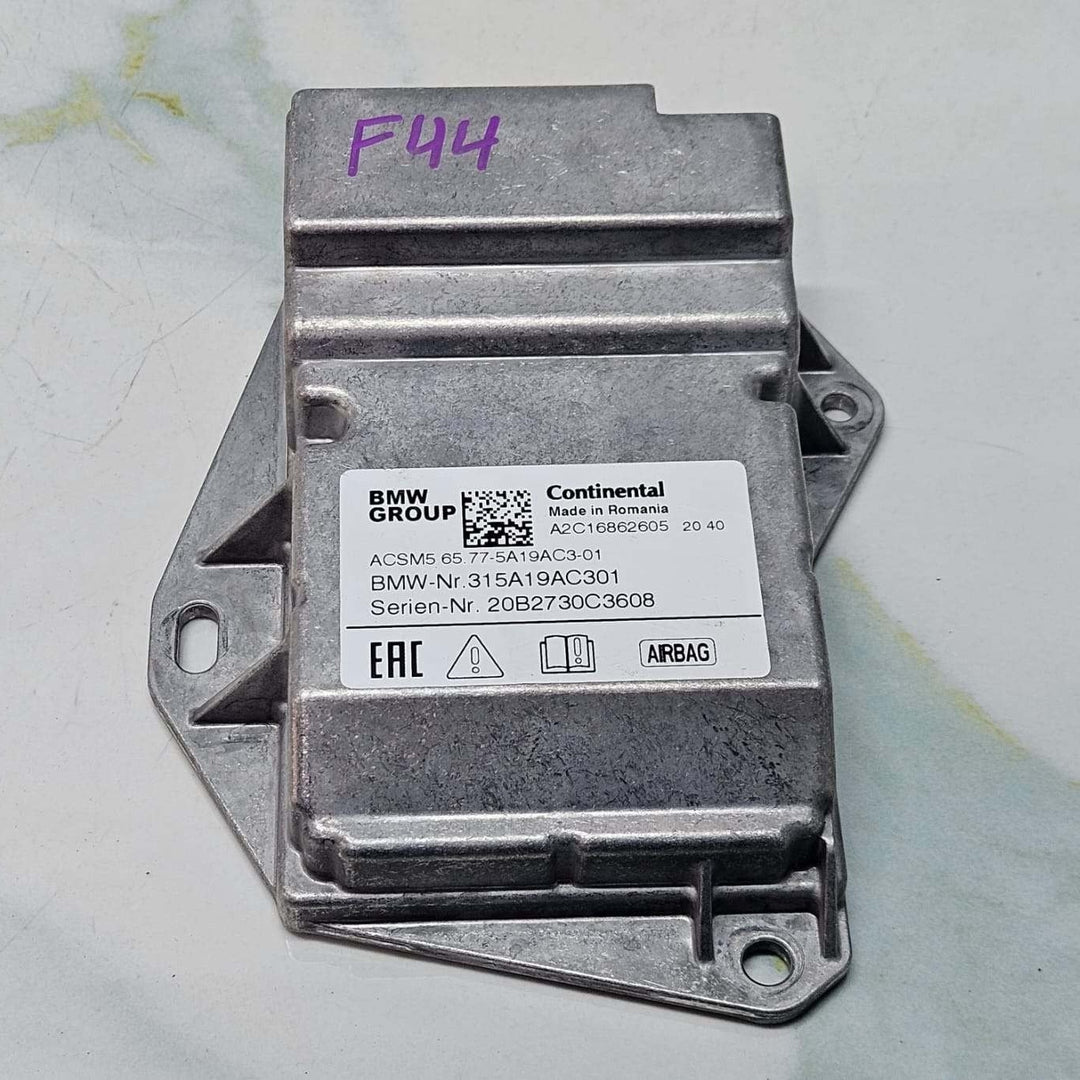 BMW F44 2 SERIES B38C 2021 SRS SENSOR CONTROL UNIT MODULE ECU 5A19AC3